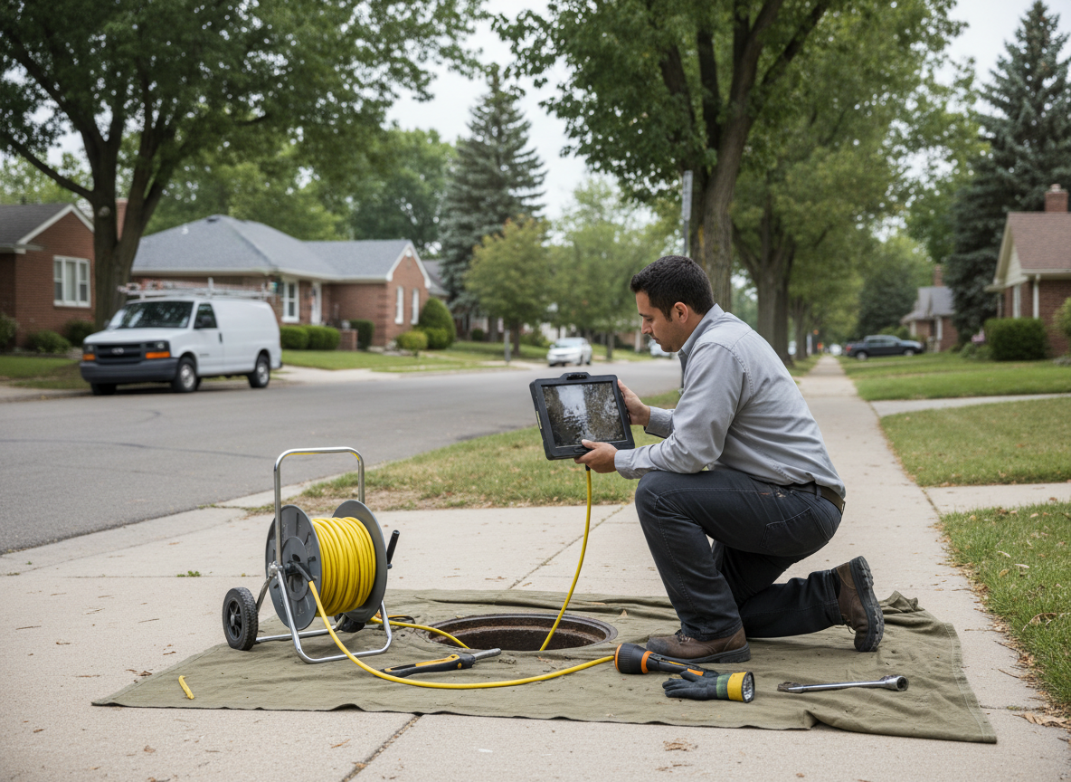 Drain Camera Inspection in Englewood, CO
