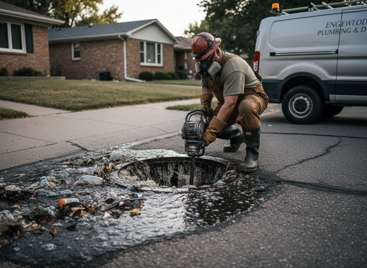 Sewer Drain Backup in Englewood, CO